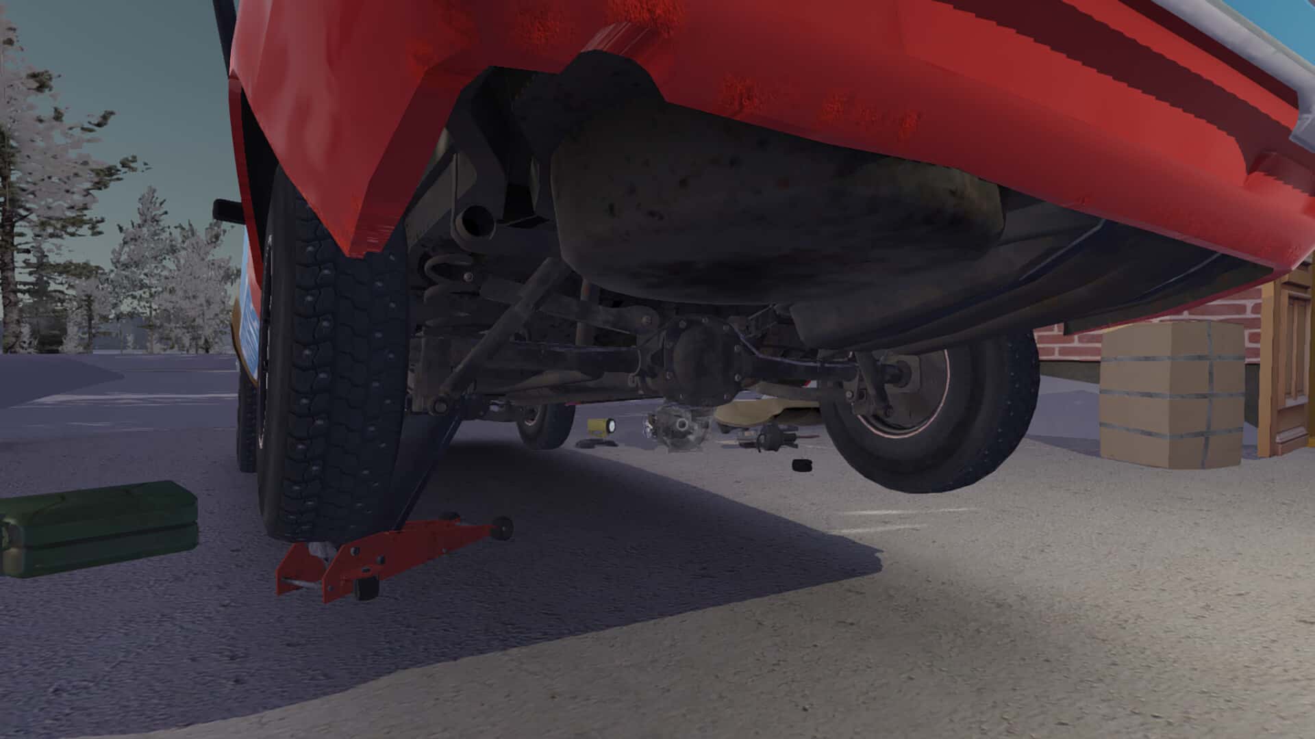 我的冬季汽车 My Winter Car 官方英文版背景